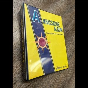 Ambassador Stamp Album by Harris Inc Stamps of the World